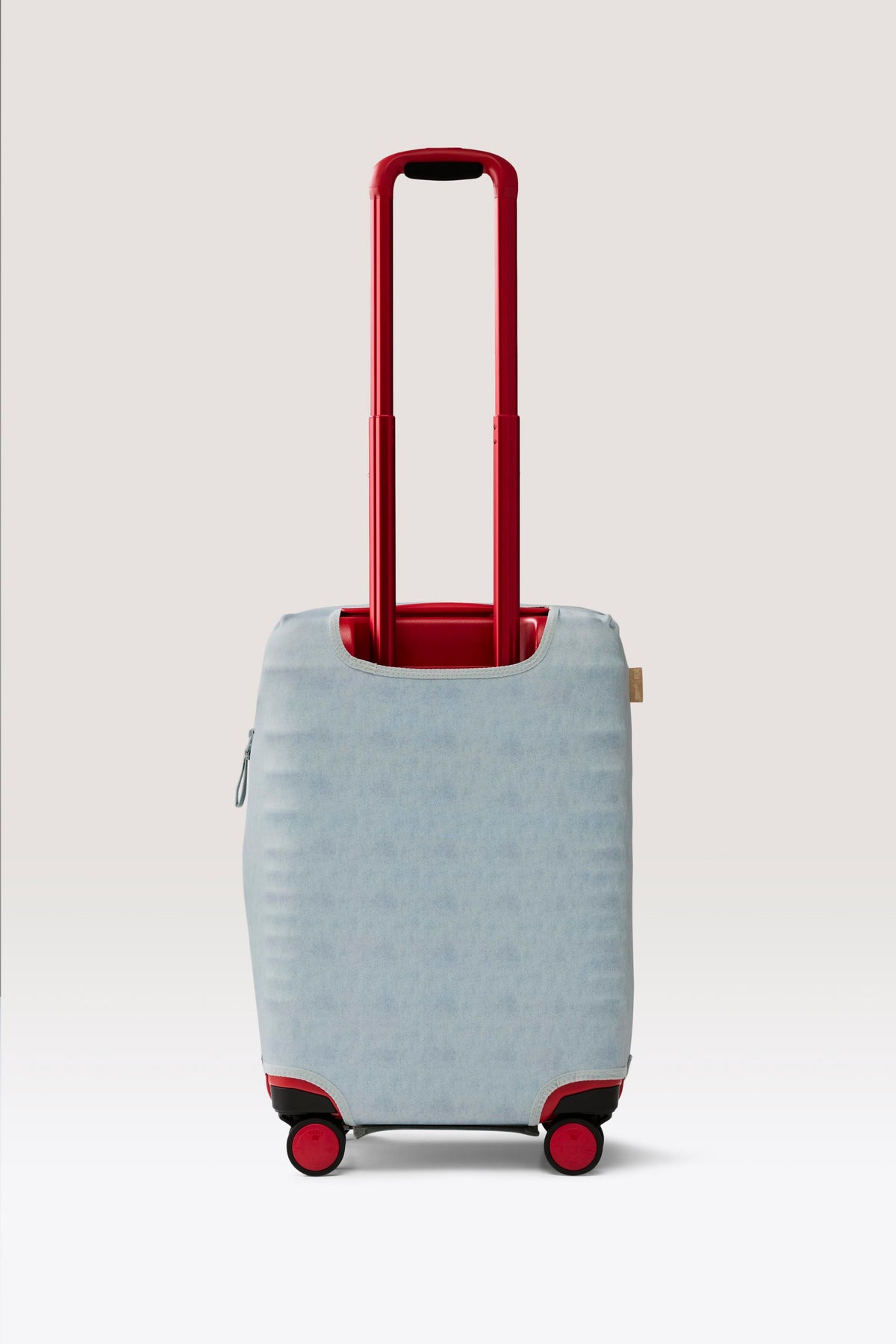 La cover per bagaglio a mano Disney in jeans blu
