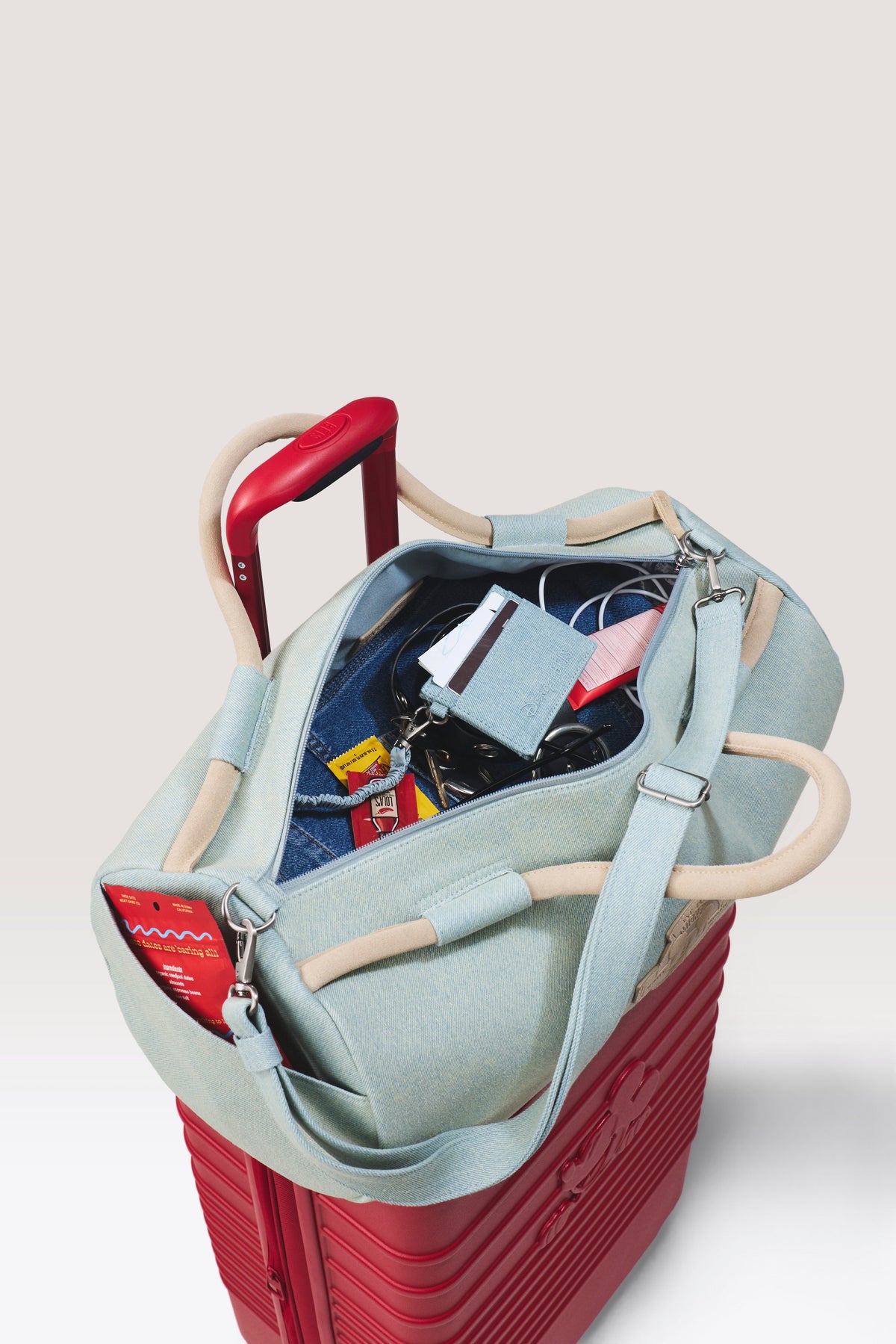Die Disney Reisetasche groß in Blue Jeans