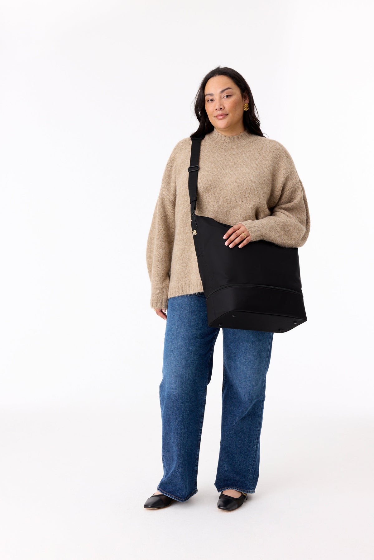 Der Crescent Weekender in Schwarz