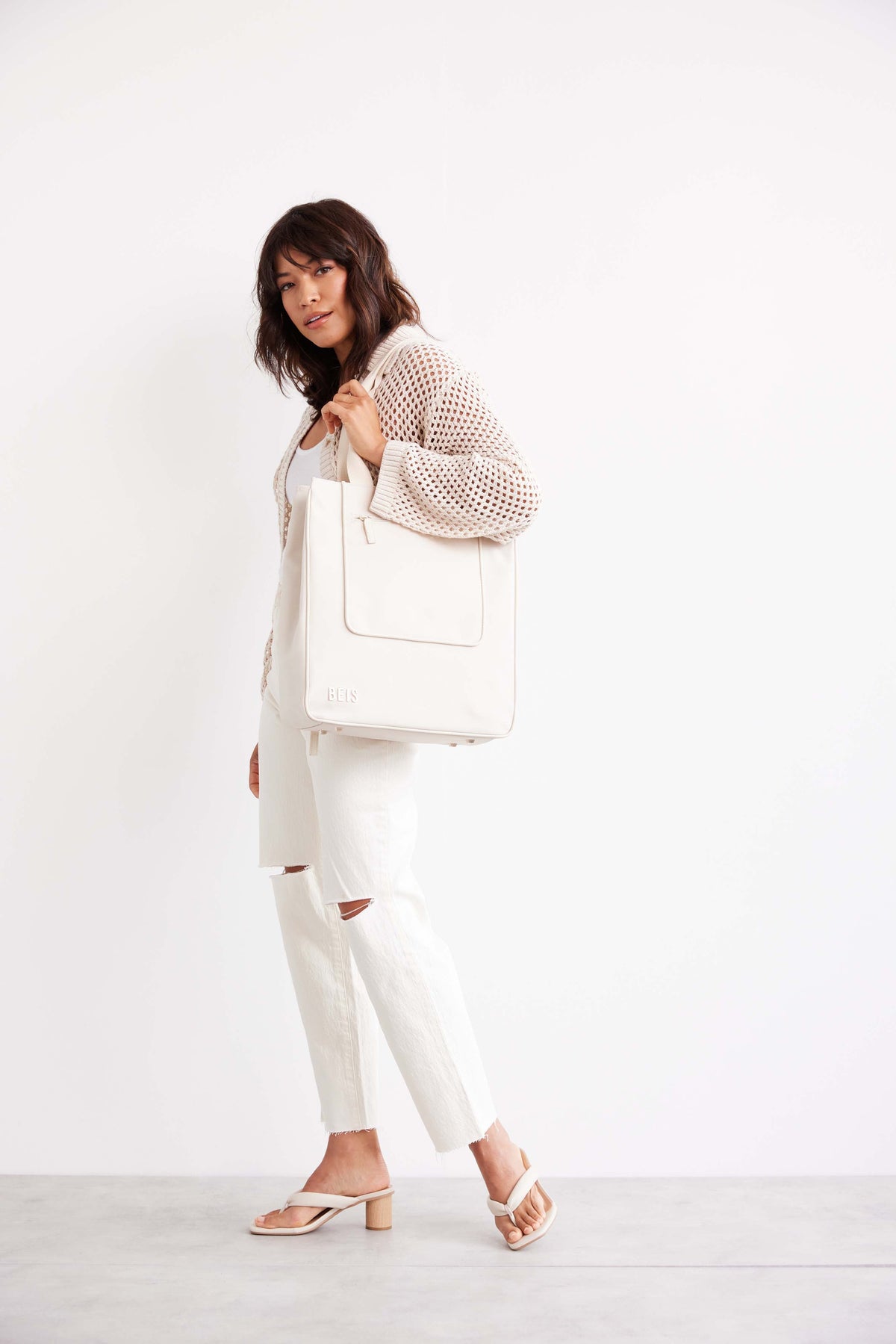 La Shopper North To South in Beige