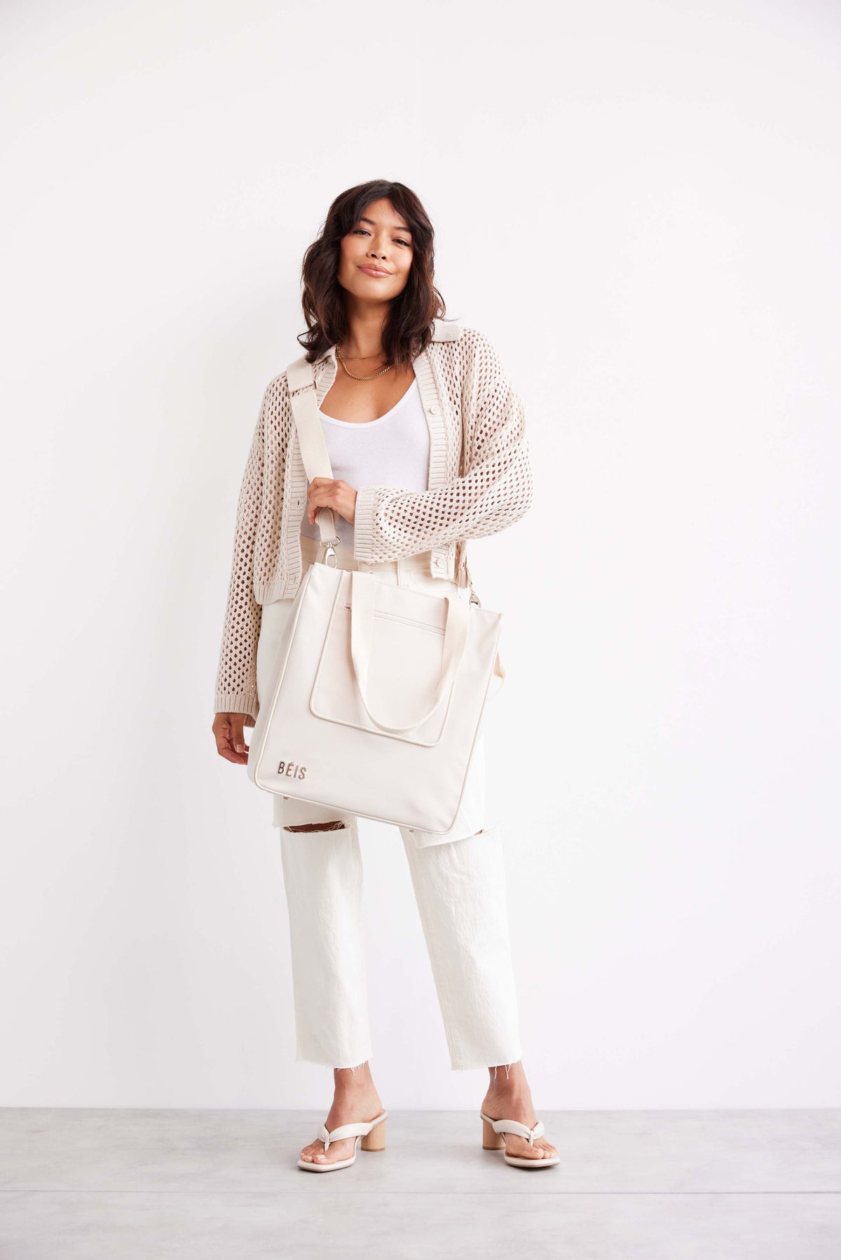 La Shopper North To South in Beige