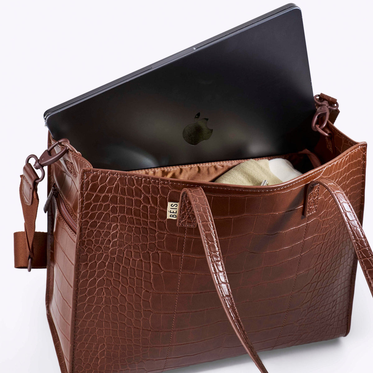 El bolso tote de trabajo en Maple Croc